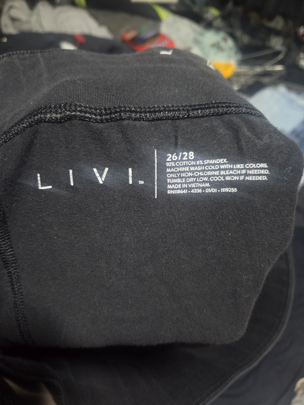 Livi Active Black High-Rise Bike Shorts